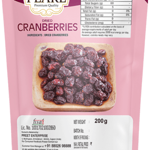 Dried Cranberry