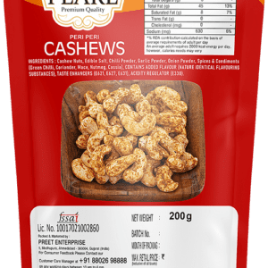 Flavoured Cashews (Peri Peri)
