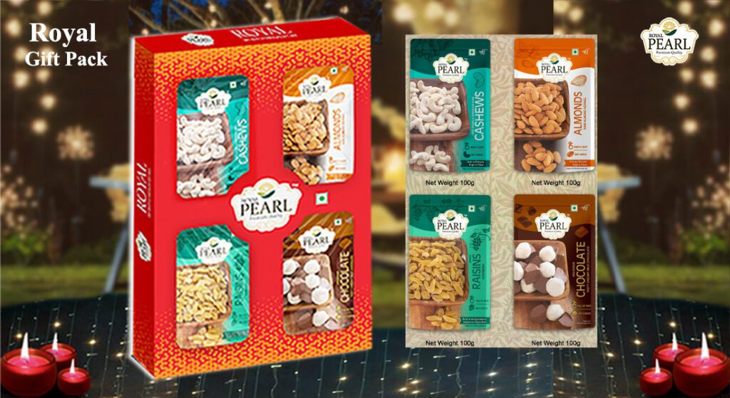 Royal Dry Fruit Gift Box – 400g Premium Pack for Festive Gifting 1 royal dryfruit